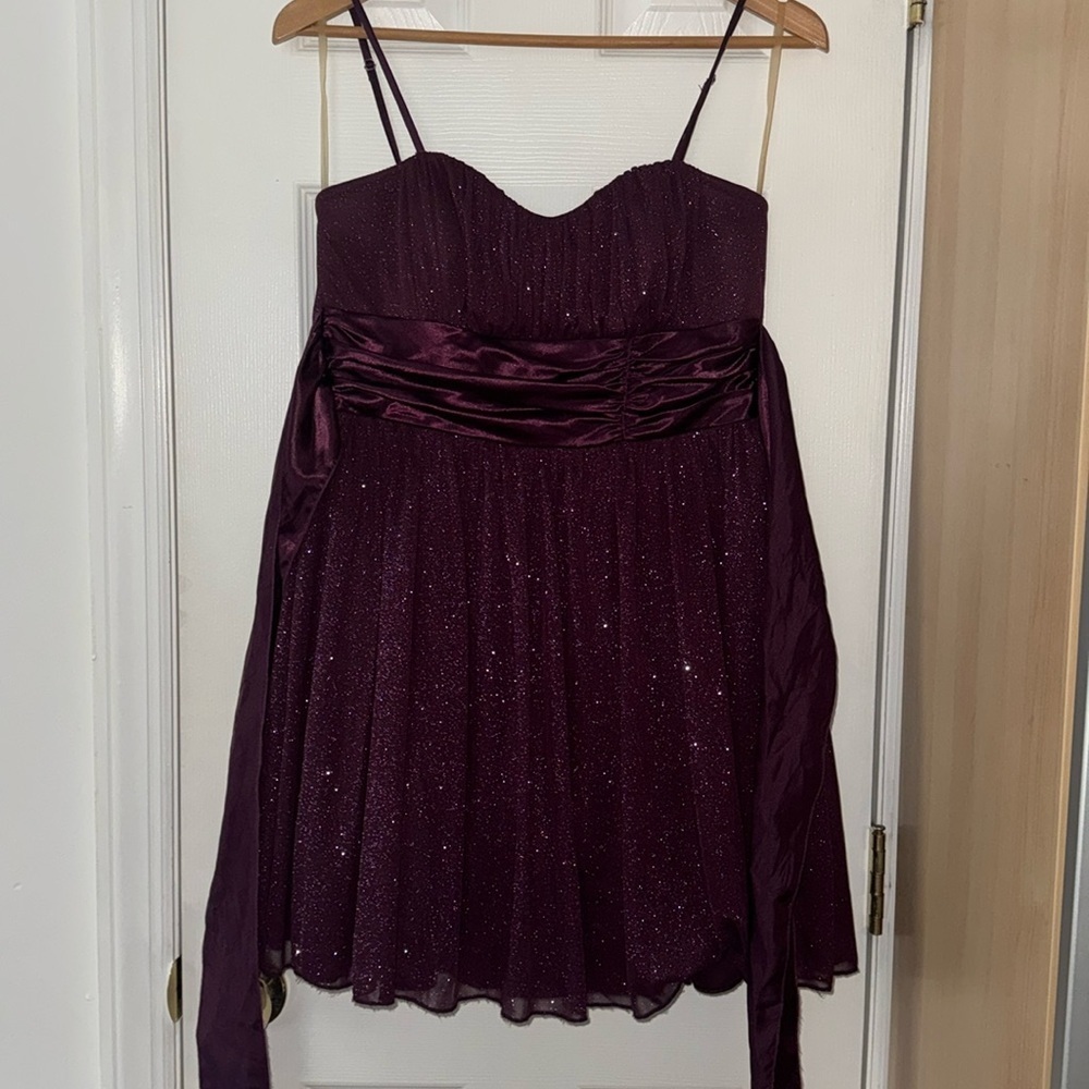 Speechless Sparkly Mini Party Dress